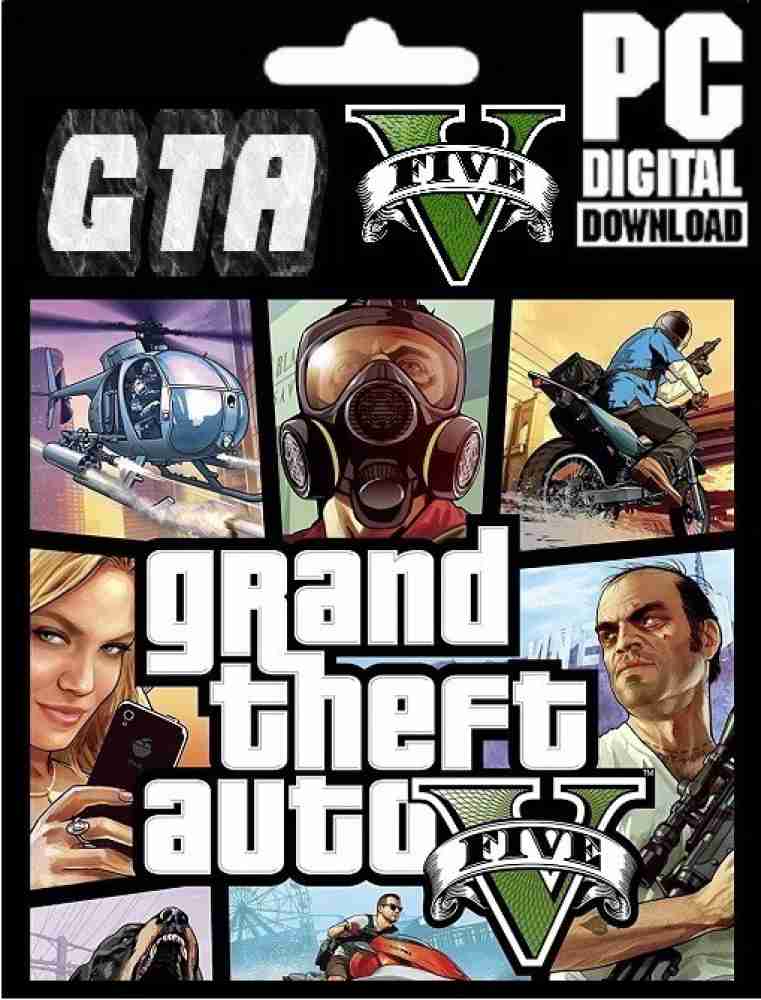 GTA 5 Offline PC Game Download Link Only (37 GB Game) (Download Link) Price  in India - Buy GTA 5 Offline PC Game Download Link Only (37 GB Game) ( Download Link) online at