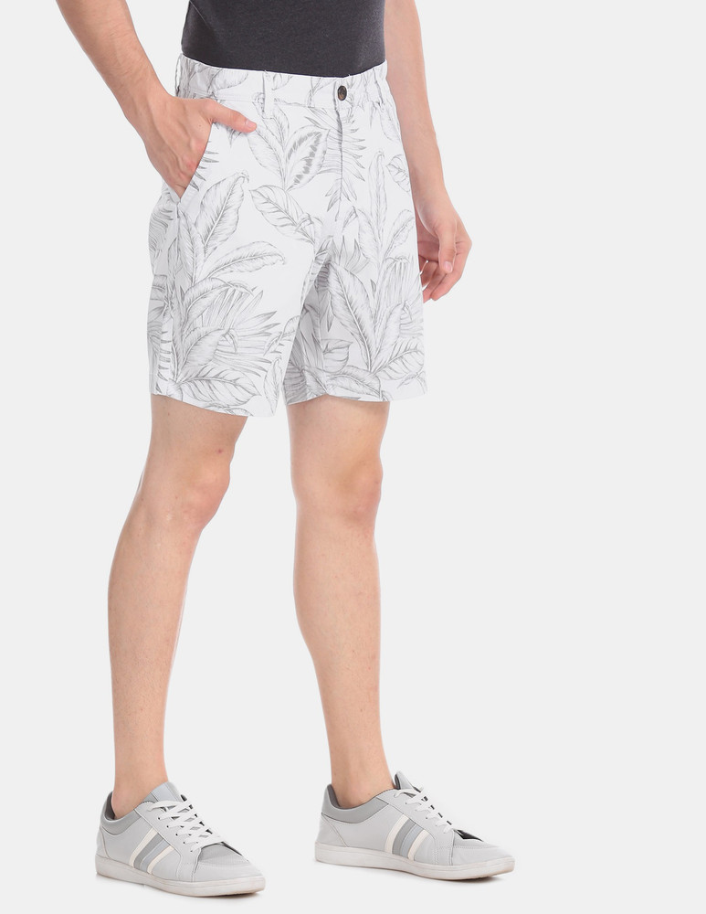 AEROPOSTALE Printed Men White Regular Shorts Buy AEROPOSTALE