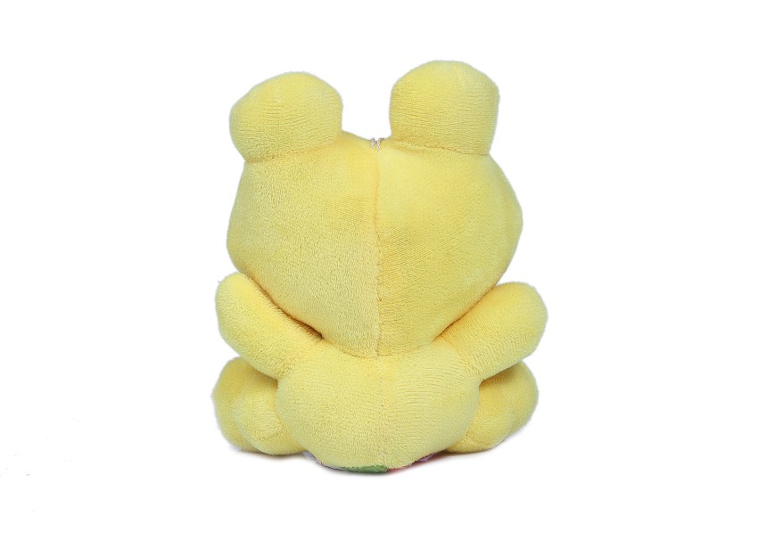 Sitting Frog With Bow Soft Toy