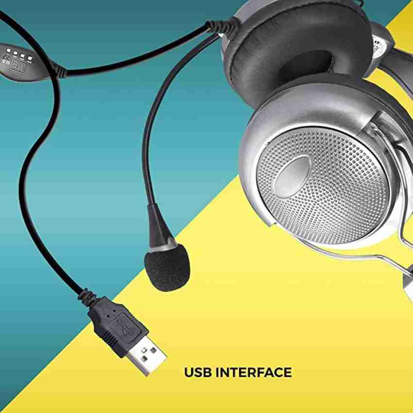 ZEBRONICS ZEB SUPREME USB WITH MIC Wired Headset Price in India