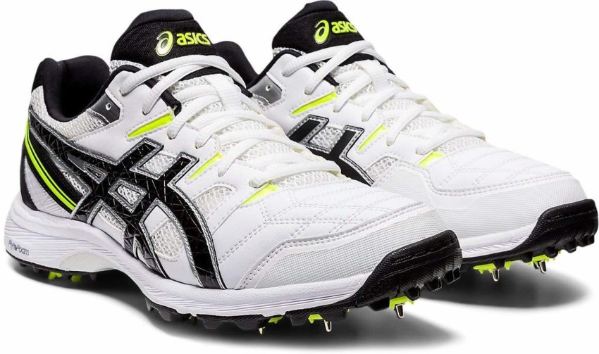 ASICS Cricket Shoes  Buy ASICS 350 Not Out Ff White Mens Cricket Shoes  Online  Nykaa Fashion