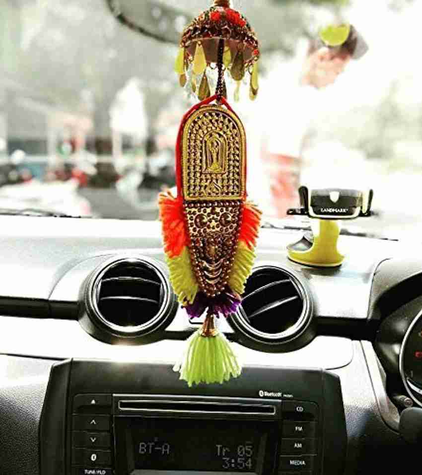Wellpoint Handmade Plastic And Fabric Car Hanging Decor 10 x 3 inch Multicolour Car Hanging Ornament Price in India Buy Wellpoint Handmade Plastic And Fabric Car Hanging Decor 10 x 3