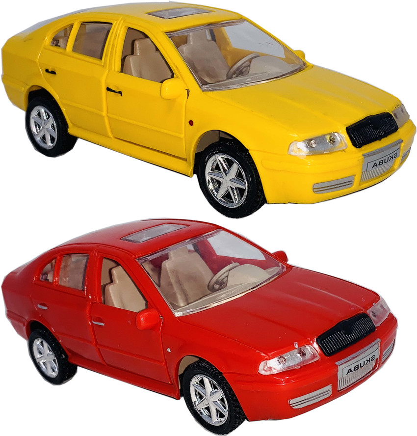 Giftary Pack Of 2 Small Size Made From Plastic Indian Automobile