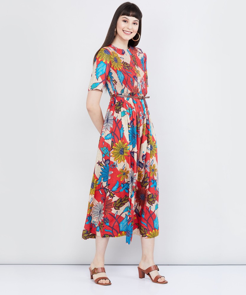 Midi dress online on sale flipkart