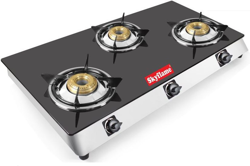 SKYFLAME Stainless Steel Manual Gas Stove Price in India - Buy SKYFLAME  Stainless Steel Manual Gas Stove online at Flipkart.com