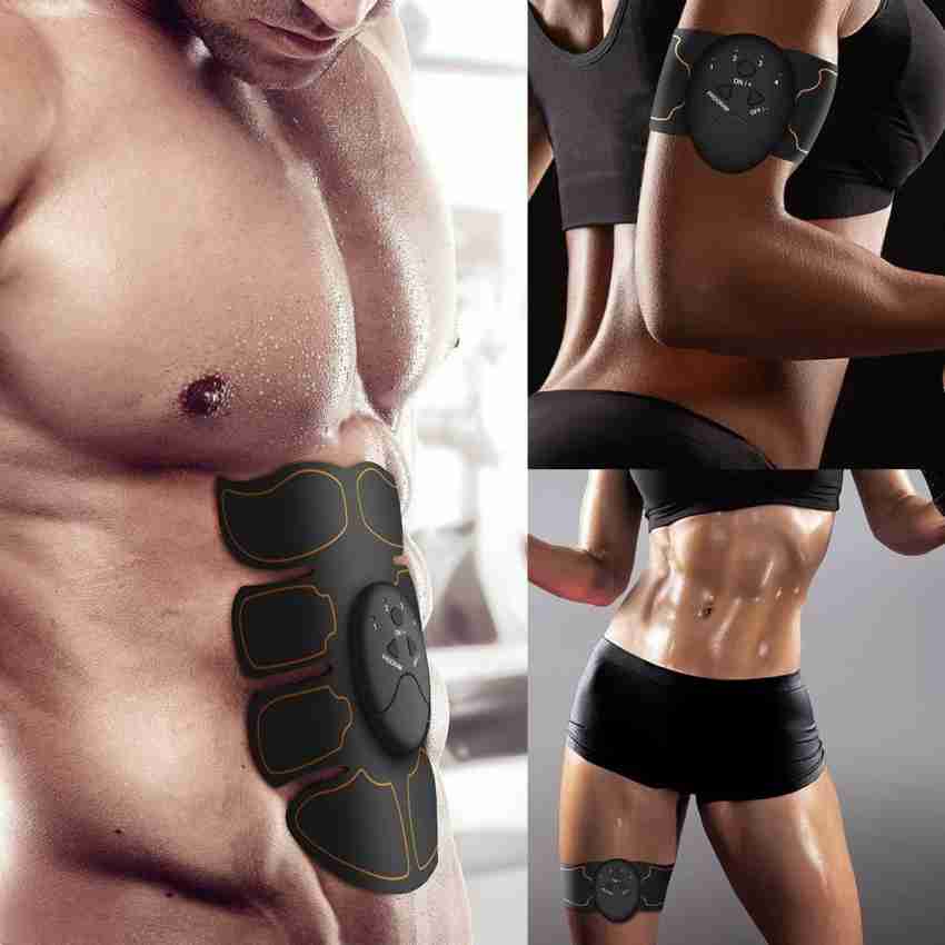 EMS Ab Stimulator Muscle Toner For Home Workout, Portable Abdominal Toning  Belt For Weight Loss, Electronic Stomach Toner For Muscle Stimulation