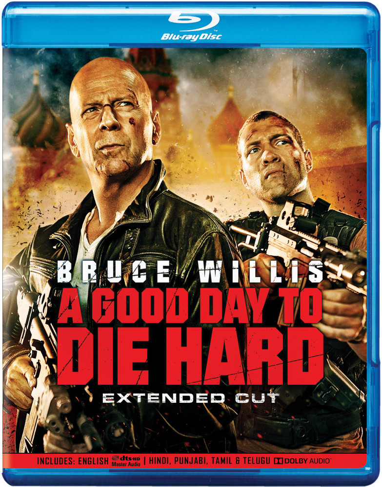 A Good Day To Die Hard Blu Ray Cover