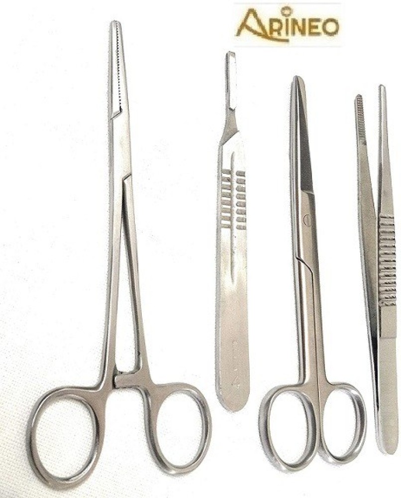 ARINEO Surgical instruments set Stainless steel Utility Forceps