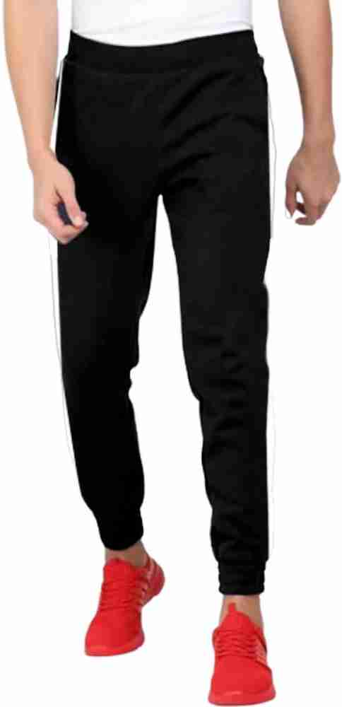 FastColors Solid Men Black Track Pants - Buy FastColors Solid Men Black  Track Pants Online at Best Prices in India