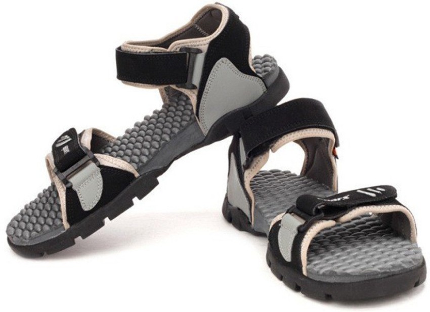 Sparx Men SS 103 Men Black Grey Sandals