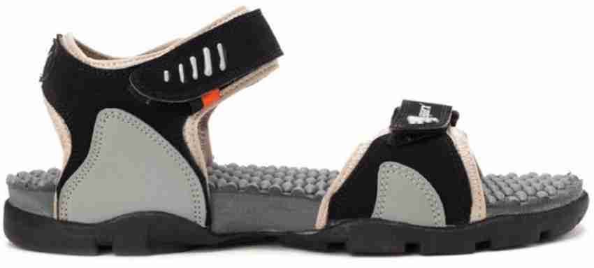 Sparx Men SS 103 Men Black Grey Sandals