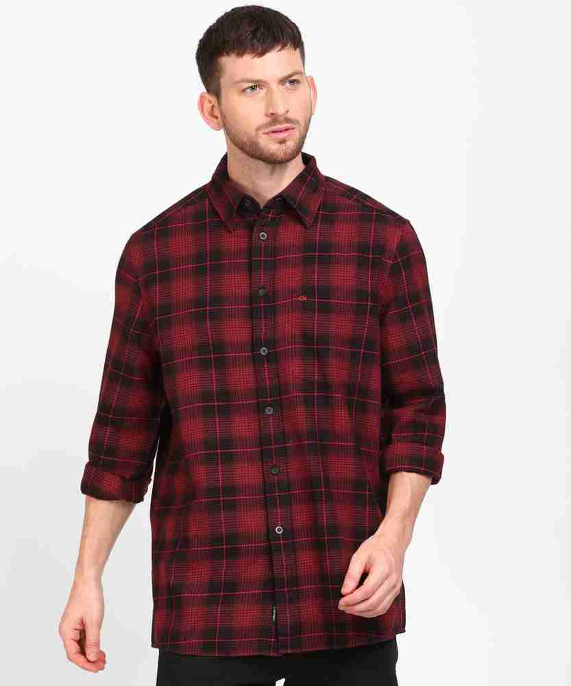 Calvin klein checkered shirts online