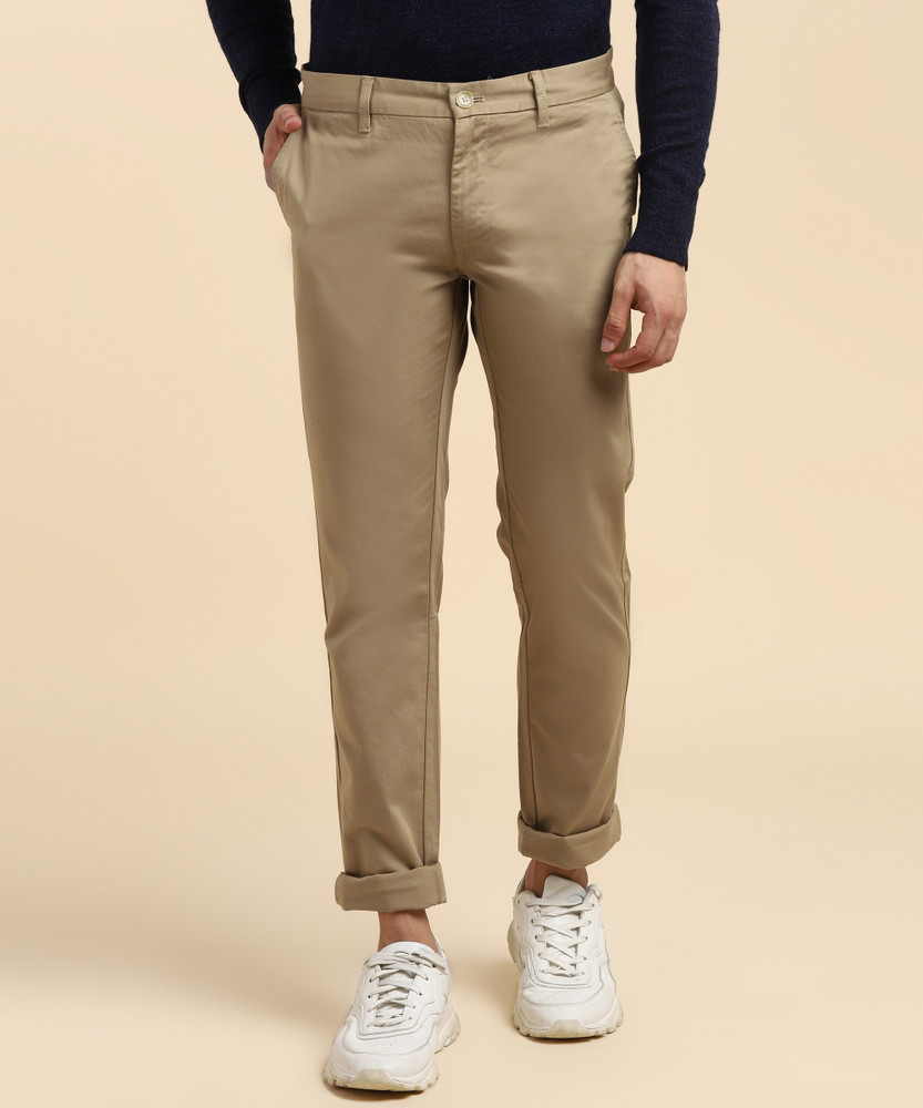 INDIAN TERRAIN Brooklyn Slim Fit Men Khaki Trousers Buy INDIAN TERRAIN Brooklyn Slim Fit Men Khaki Trousers Online at Best Prices in India Flipkart