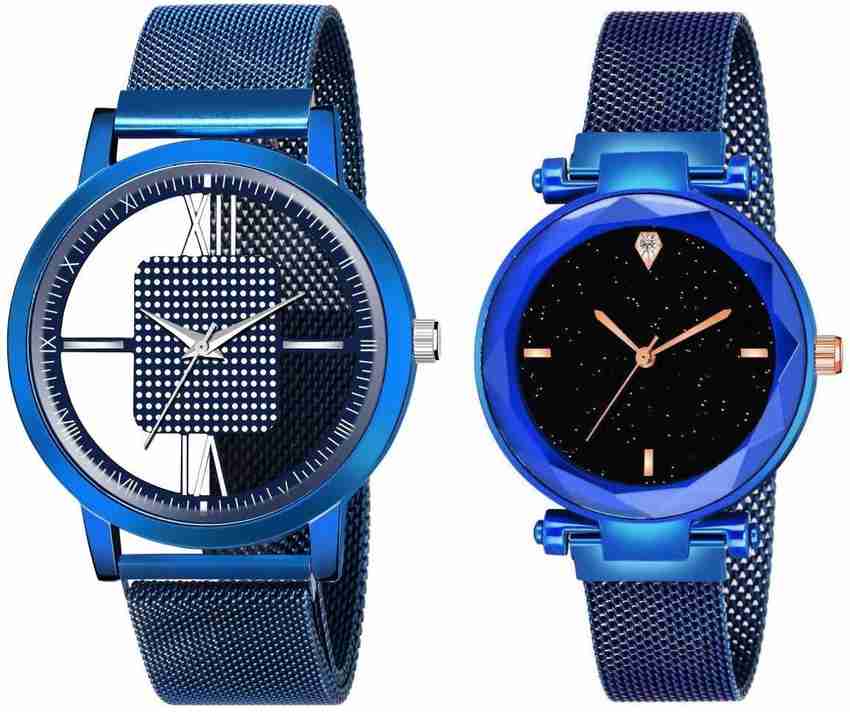 Magnetic couple watch best sale