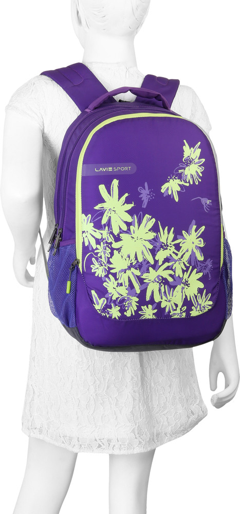 Lavie purple backpack store