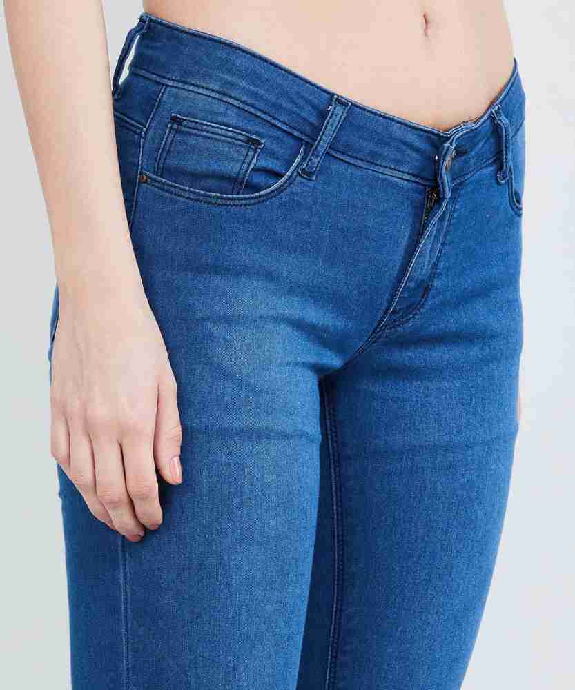 Buy Women 2 Button Denim jeans capri Online at Best Prices in India -  JioMart.