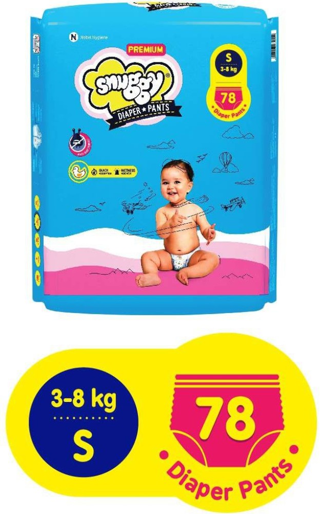Buy Huggies Complete Comfort Dry Pants Small S Size Baby Diaper Pantswith  5 in 1 Comfort Online at Best Price of Rs 31680  bigbasket