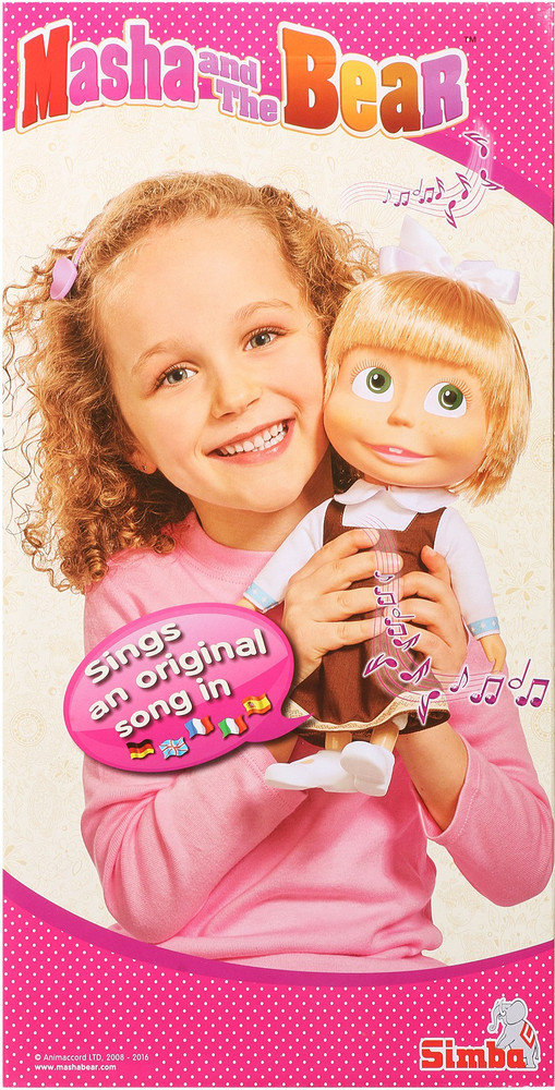 Masha and the bear singing doll outlet