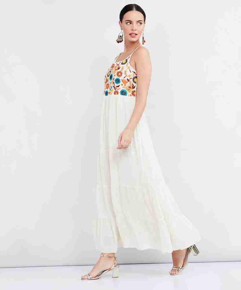 White discount max dress