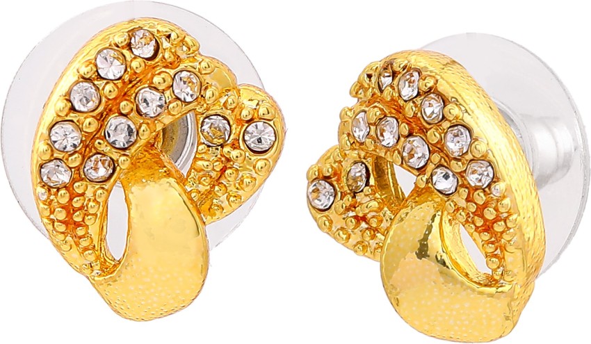 Candere by Kalyan Jewellers Diamond Jewellery  Buy Candere by Kalyan  Jewellers 18K 750 Yellow Gold  Diamond Stud Earrings for Women One  Size Online  Nykaa Fashion
