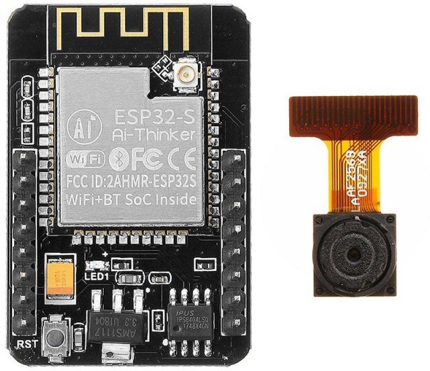 1PCS ESP32-CAM Camera WiFi + Bluetooth Module 4M PSRAM Dual-core 32-bit CPU  Development Board with OV2640 2MP Camera Module Support Image WiFi Upload