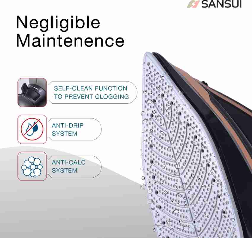 Sansui cordless iron top