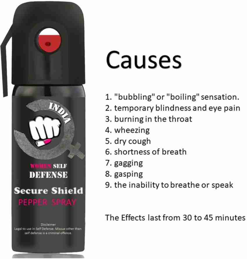 Buy Chevalier Self Defense Pepper Spray for Women (Pack of 5 x 55 ml)  Online at Discounted Price