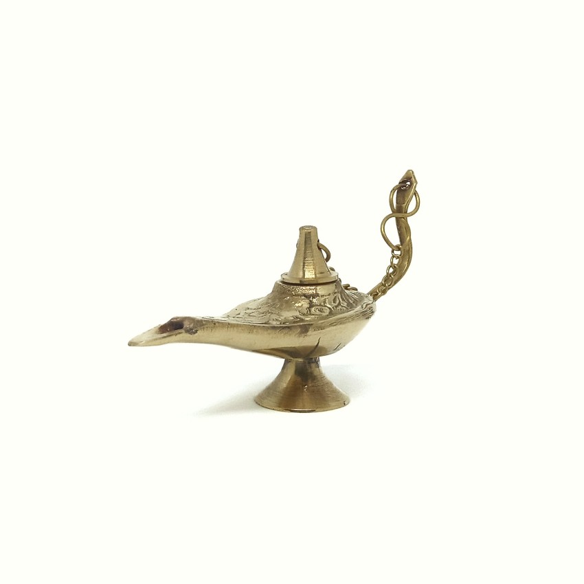 Brass Aladdin Genie Lamps Incense Burners Big and Small Size