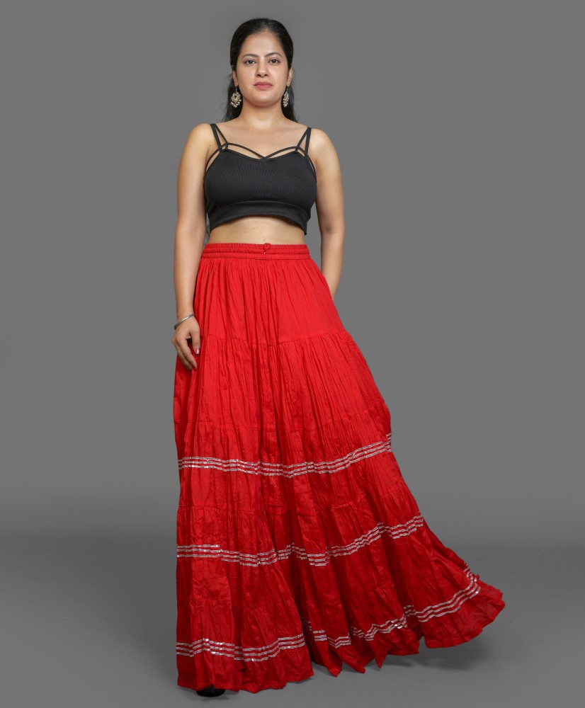 Buy Women Oxblood Foil Georgette Lehenga Skirt  Lehengas  Sarees  Indya   Indian bridal dress Lehenga saree design Long skirt and top