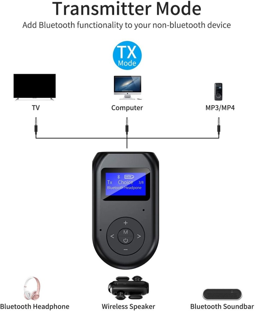 Bluetooth transmitter best sale for tv flipkart