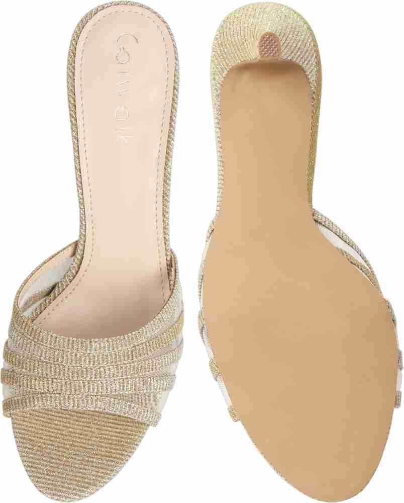 Catwalk deals golden flats