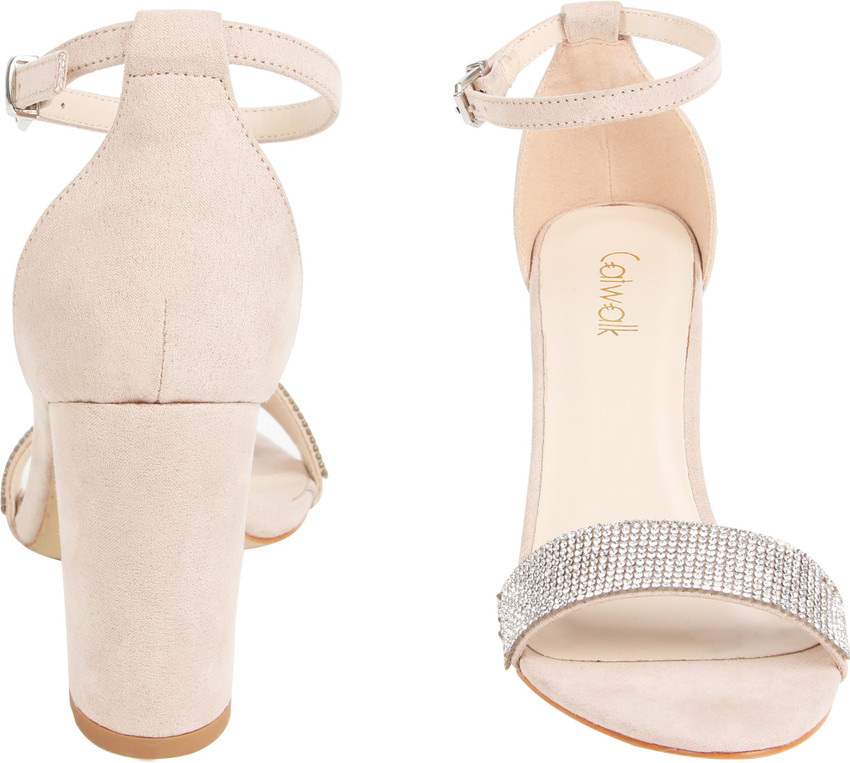 Small beige hot sale heels