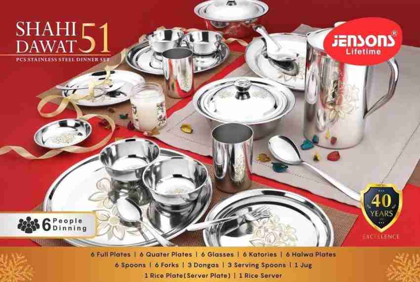 Vinod dinner set 51 pcs clearance price