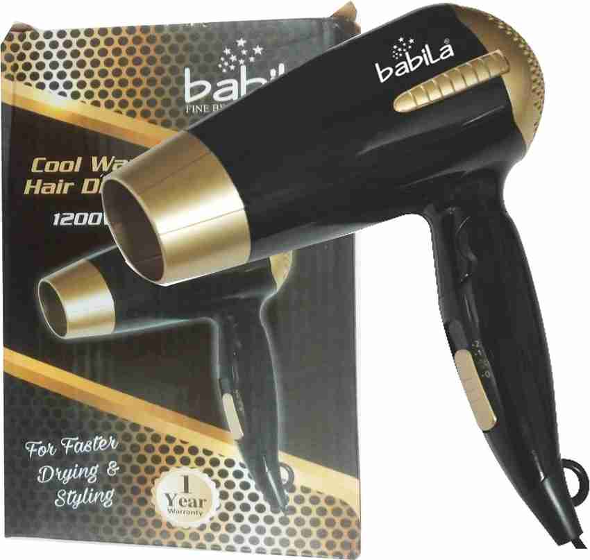 BABILA 1 COOL WAY HAIR DRYER 1200 W VOLTAGE 220 240V 50 60HZ