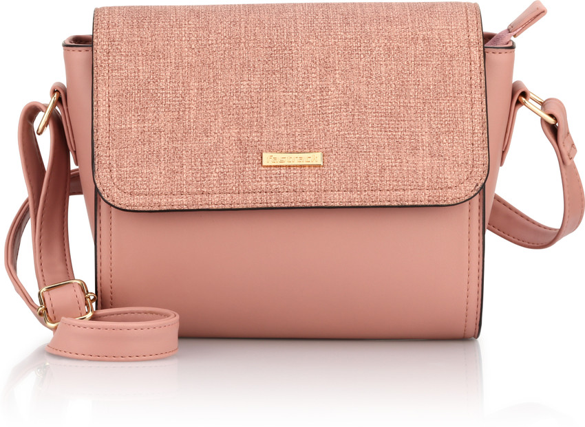 Fastrack pink sling bag best sale