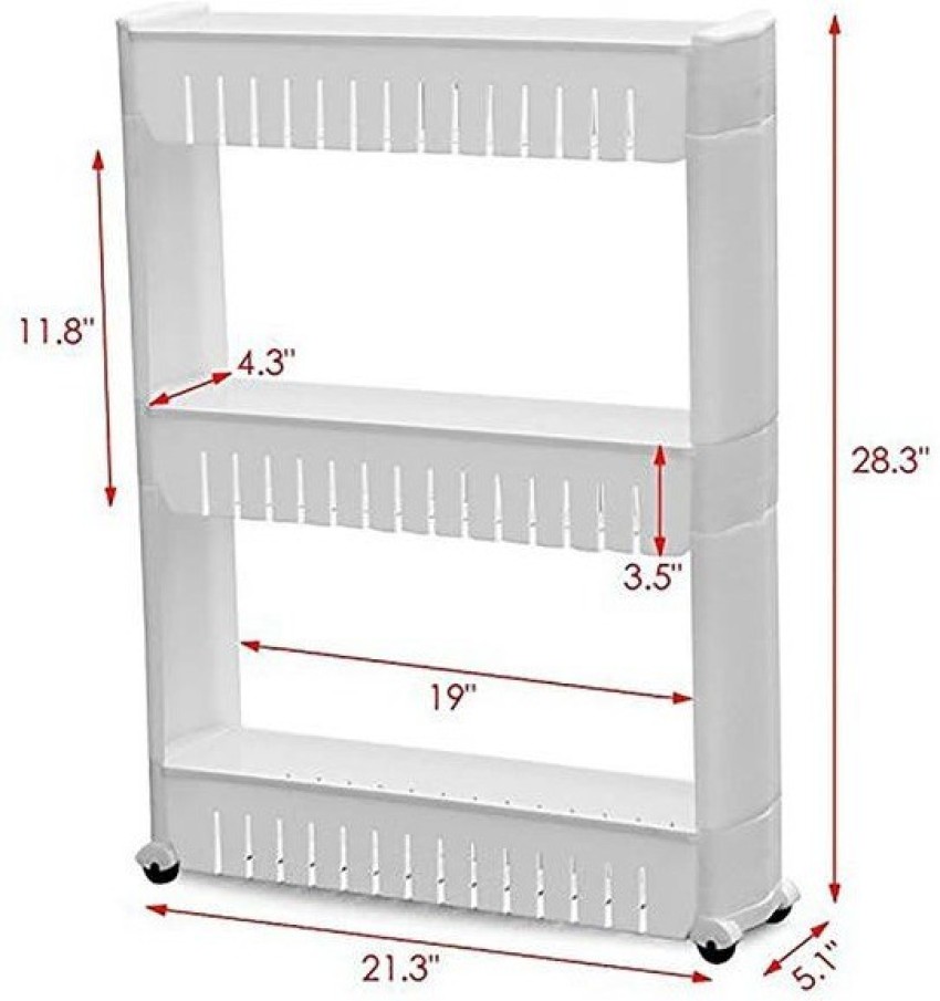 UBesGoo 3 Tiers Kitchen Spice Rack Storage Rack Shelving Unit