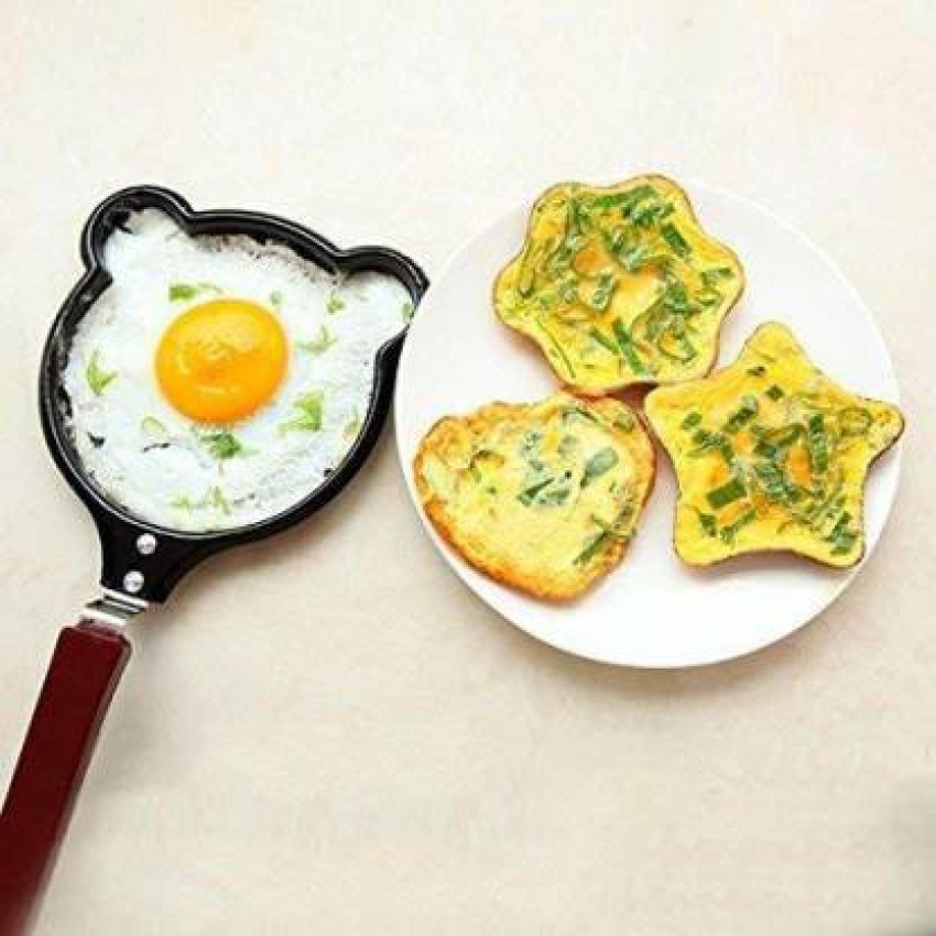 Mini Egg Frying Pan Non Stick Panda Shape Designed Mini Non Stick Omelette  Pan