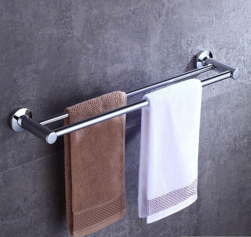 iSTAR High Grade 304 Stainless Steel Towel Rod/Towel Rack for Bathroom/Towel  Bar/Towel Hanger/Towel Stand/Bathroom Accessories Silver Towel Holder Price  in India - Buy iSTAR High Grade 304 Stainless Steel Towel Rod/Towel Rack