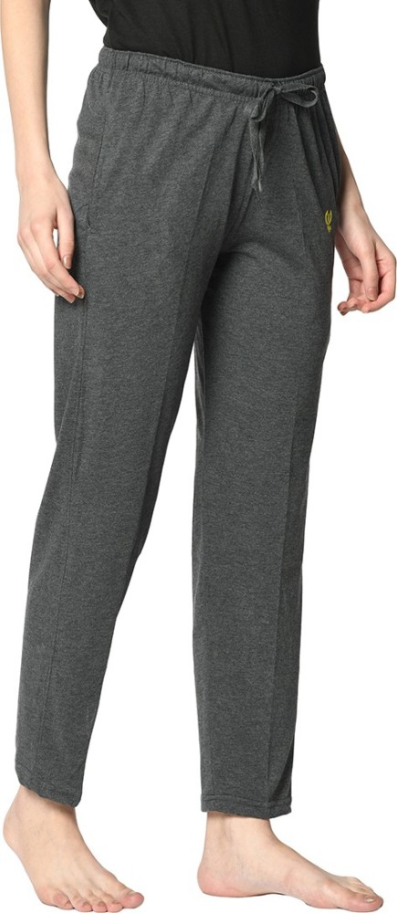 VIMAL JONNEY Women Regular Fit Trackpants Grey Small Pack of 1-D1