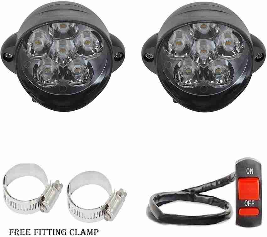 Flipkart SmartBuy G3 6 Led Shilan Switch Imported With Clamp Fog