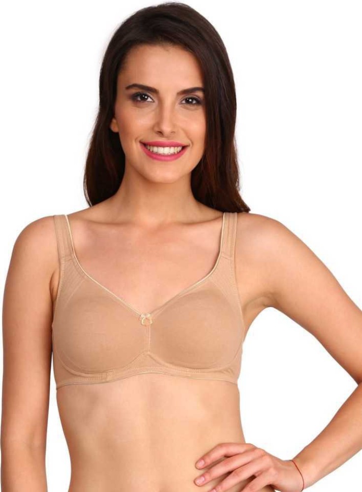 Jockey 1723 Women's Wirefree Padded Super Combed Cotton Elastane Stretch  Medium Coverage Lace Styling T-Shirt Bra with Adjustable  Straps_Prune_36C,Size-32B