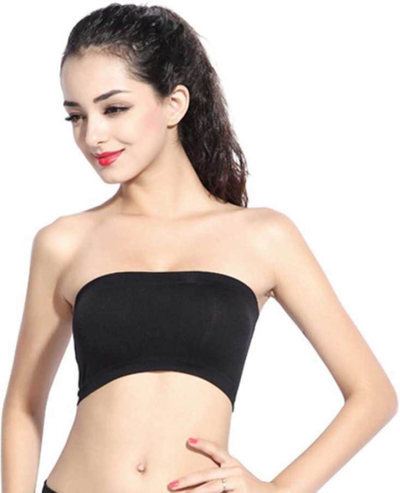Comfy Care Women Tube Bra,Everyday use Comfortable Bra,Gym Bra,Stretchable  Strapless,Non Padded & Non-Wired,Dance wear or Any Sport  Activity,Multicolor, Free Size Women Bandeau/Tube Non Padded Bra - Buy  Comfy Care Women Tube Bra,Everyday