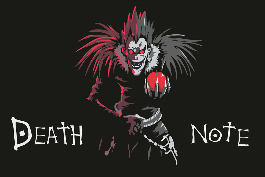 Anime - Death Note Apple Wall Poster – Epic Stuff