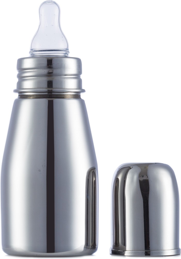 Stainless Steel 304 Grade New Born Baby Feeding Bottle 250ml for