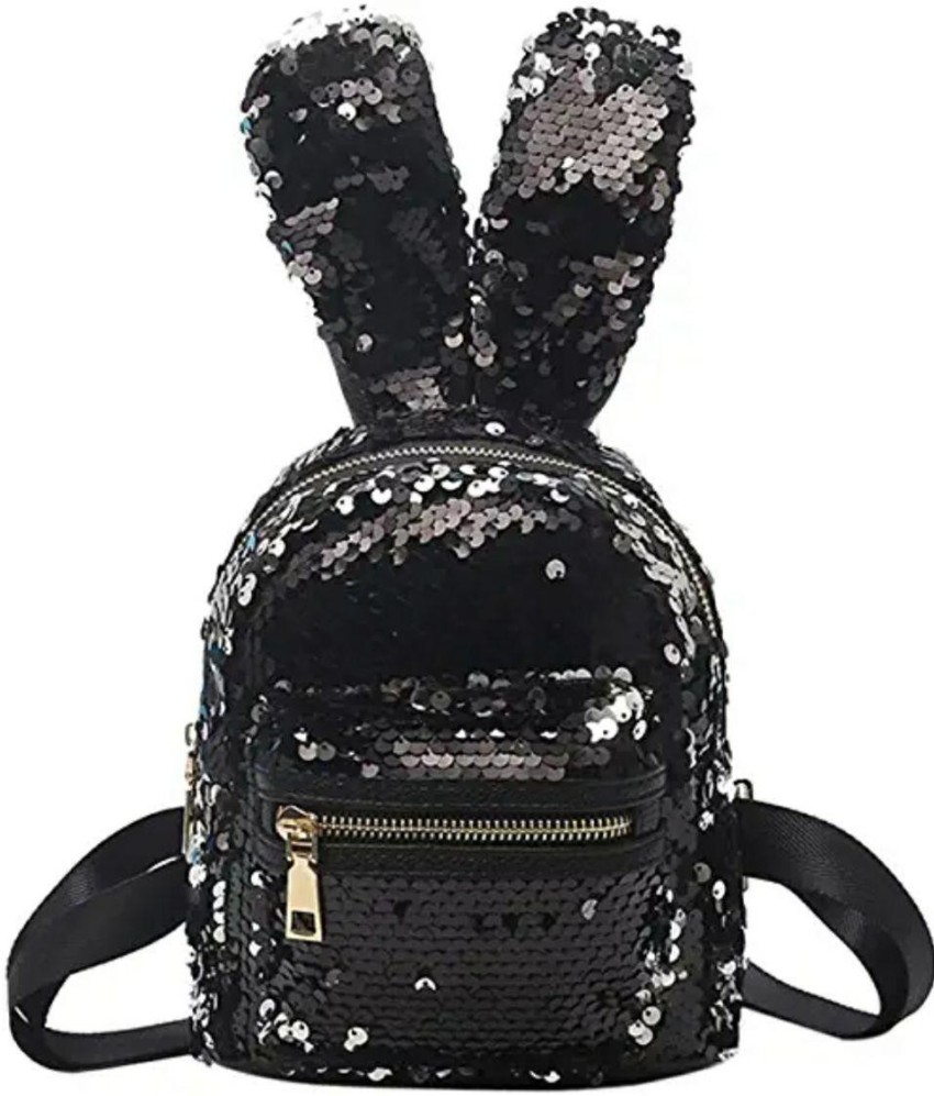 amazingdeal Sequins Backpack Rabbit Ears Shoulder Bag Women Girls Travel  Bags Rucksack School Bags Colour Changing : : Fashion