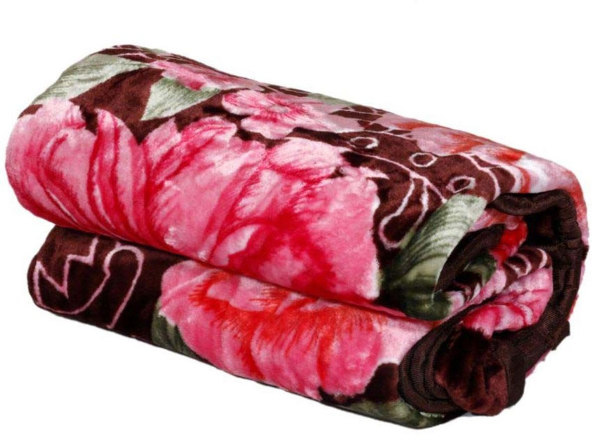 GKM Floral Single Mink Blanket for Heavy Winter Buy GKM Floral Single Mink Blanket for Heavy Winter Online at Best Price in India Flipkart