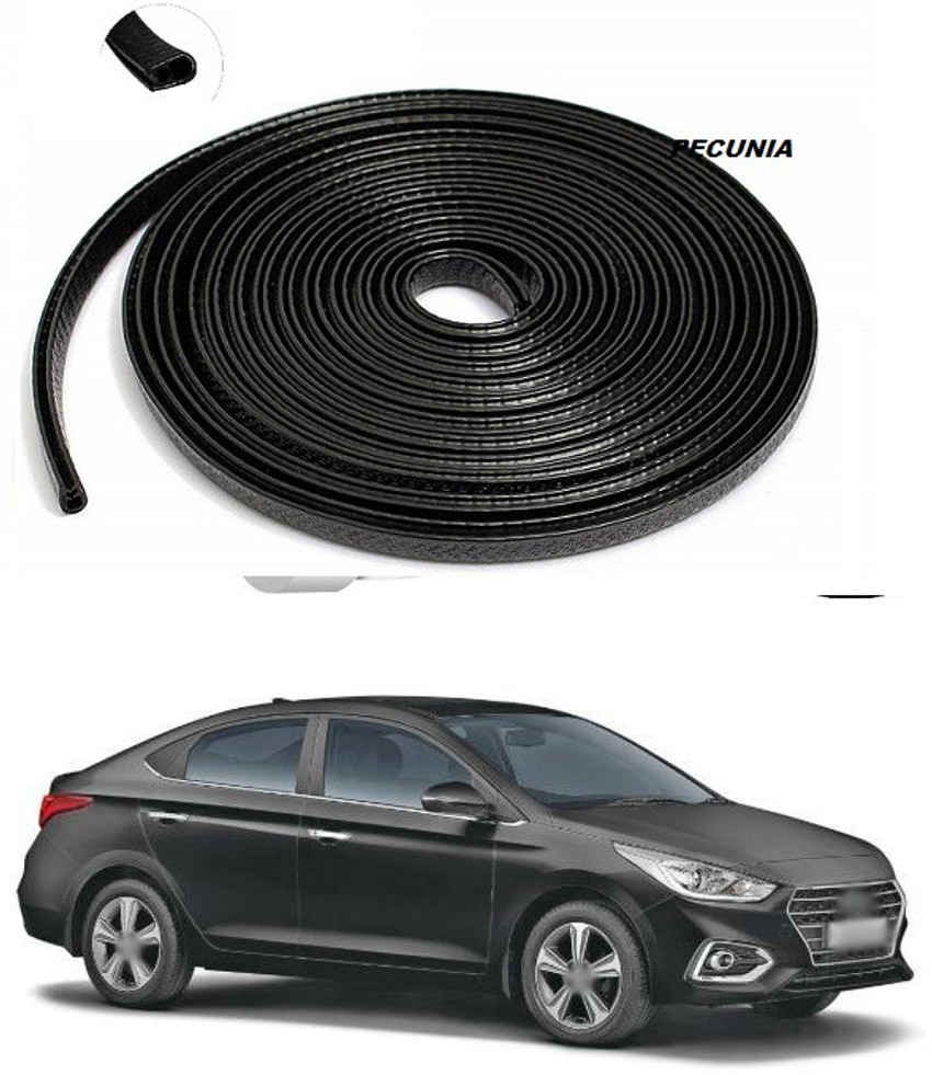 Protective rubber strips for car sales doors