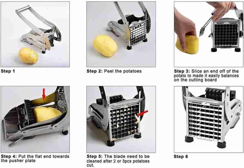 Daydreams Stainless Steel Potato Slicer and Grater Machine for Chips Potato  Onion Cutter Potato Slicer Price in India - Buy Daydreams Stainless Steel  Potato Slicer and Grater Machine for Chips Potato Onion