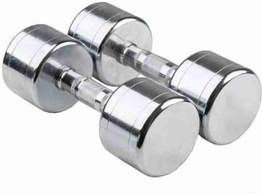 Scorpion Steel Dumbbell Set 5Kg Pack of 2 Fixed Weight Dumbbell