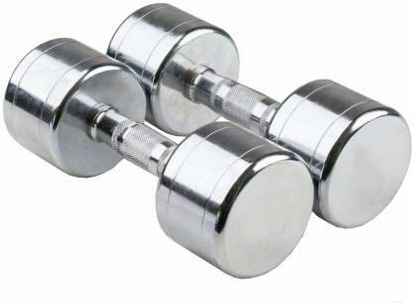 Scorpion Steel Dumbbell Set 5Kg Pack of 2 Fixed Weight Dumbbell